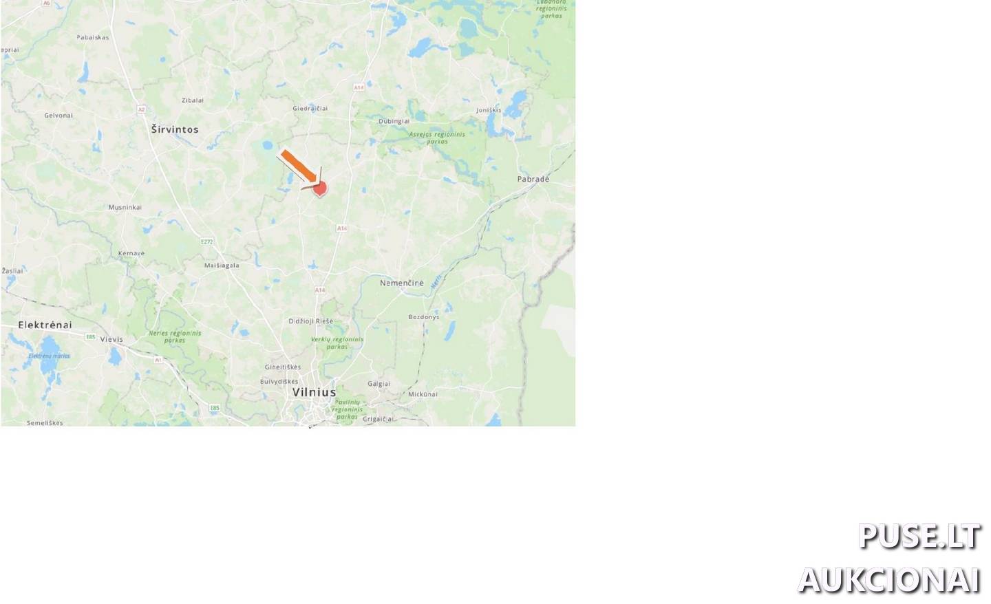 Žemės sklypas Sklypai Spiegliai, Paberžės sen., Vilniaus r. sav. 1