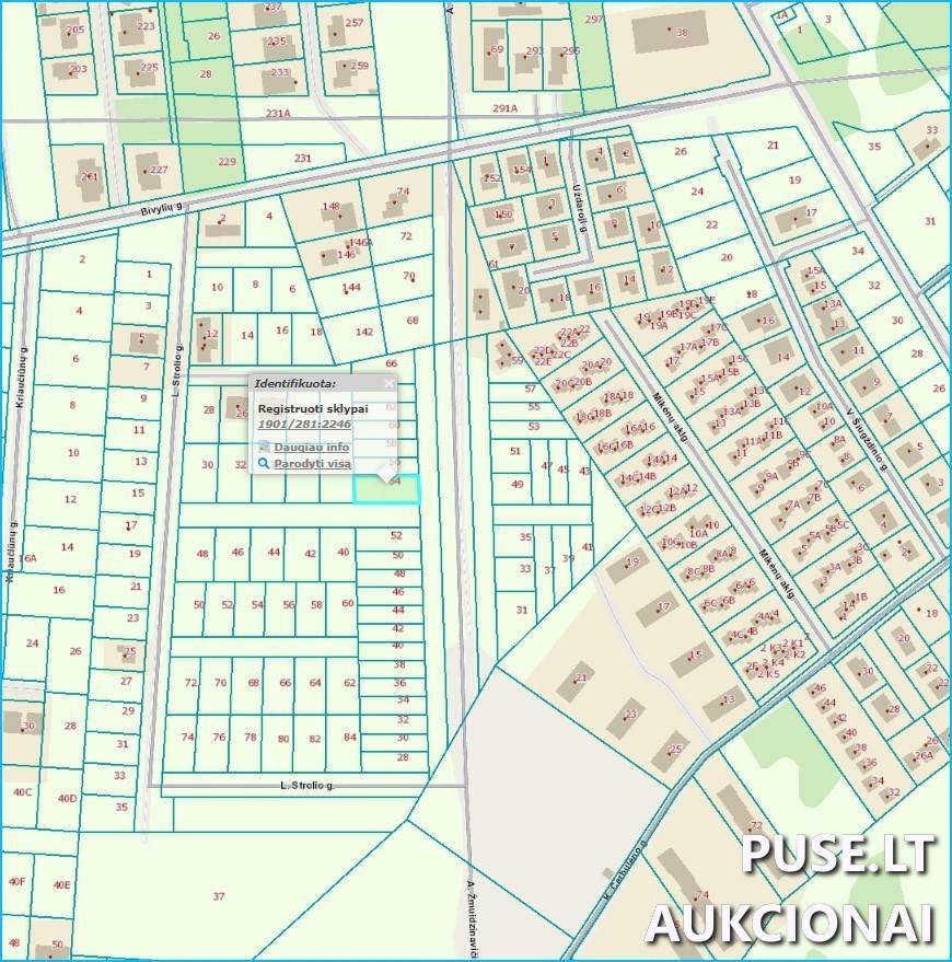 Žemės sklypas Sklypai A. Žmuidzinavičiaus g. 54, 47239 Kaunas, Kauno m. sav. 3