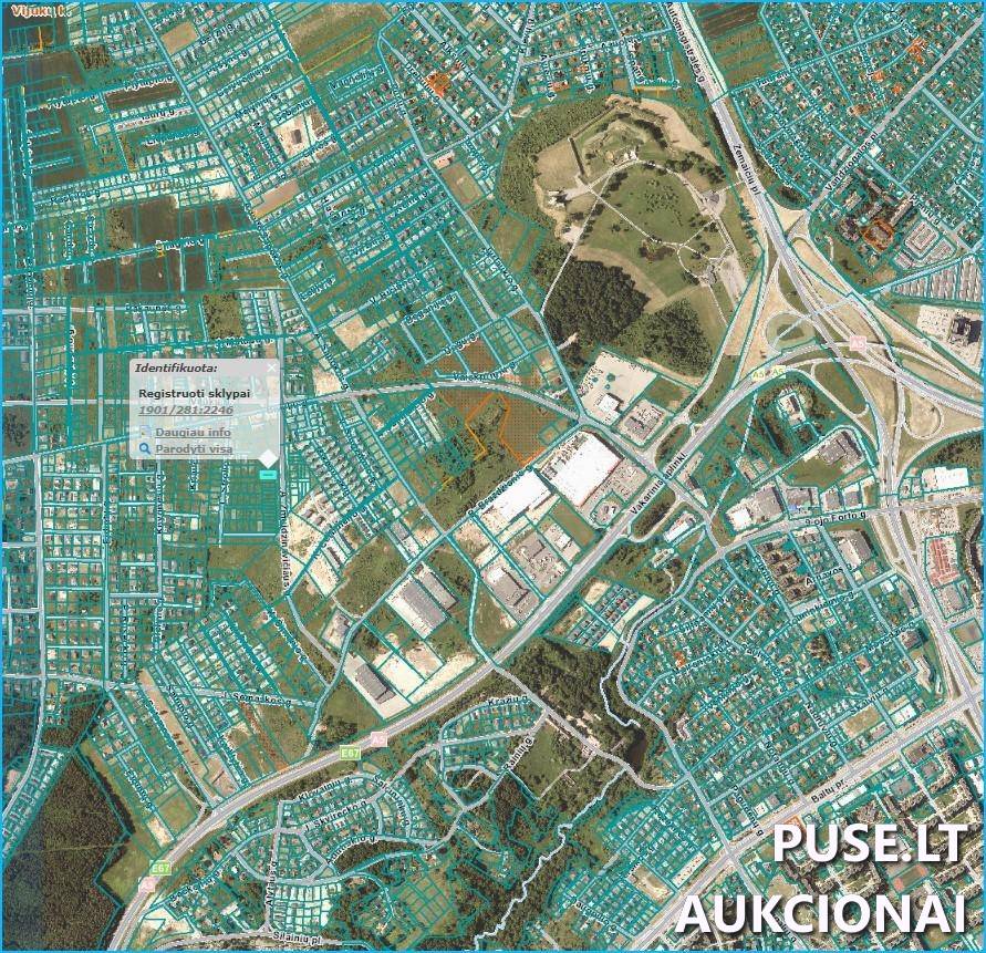Žemės sklypas Sklypai A. Žmuidzinavičiaus g. 54, 47239 Kaunas, Kauno m. sav. 4