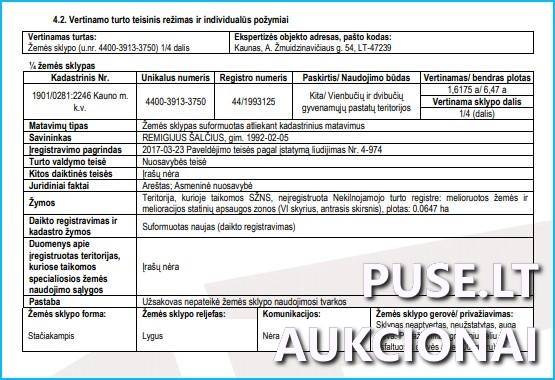 Žemės sklypas Sklypai A. Žmuidzinavičiaus g. 54, 47239 Kaunas, Kauno m. sav. 5