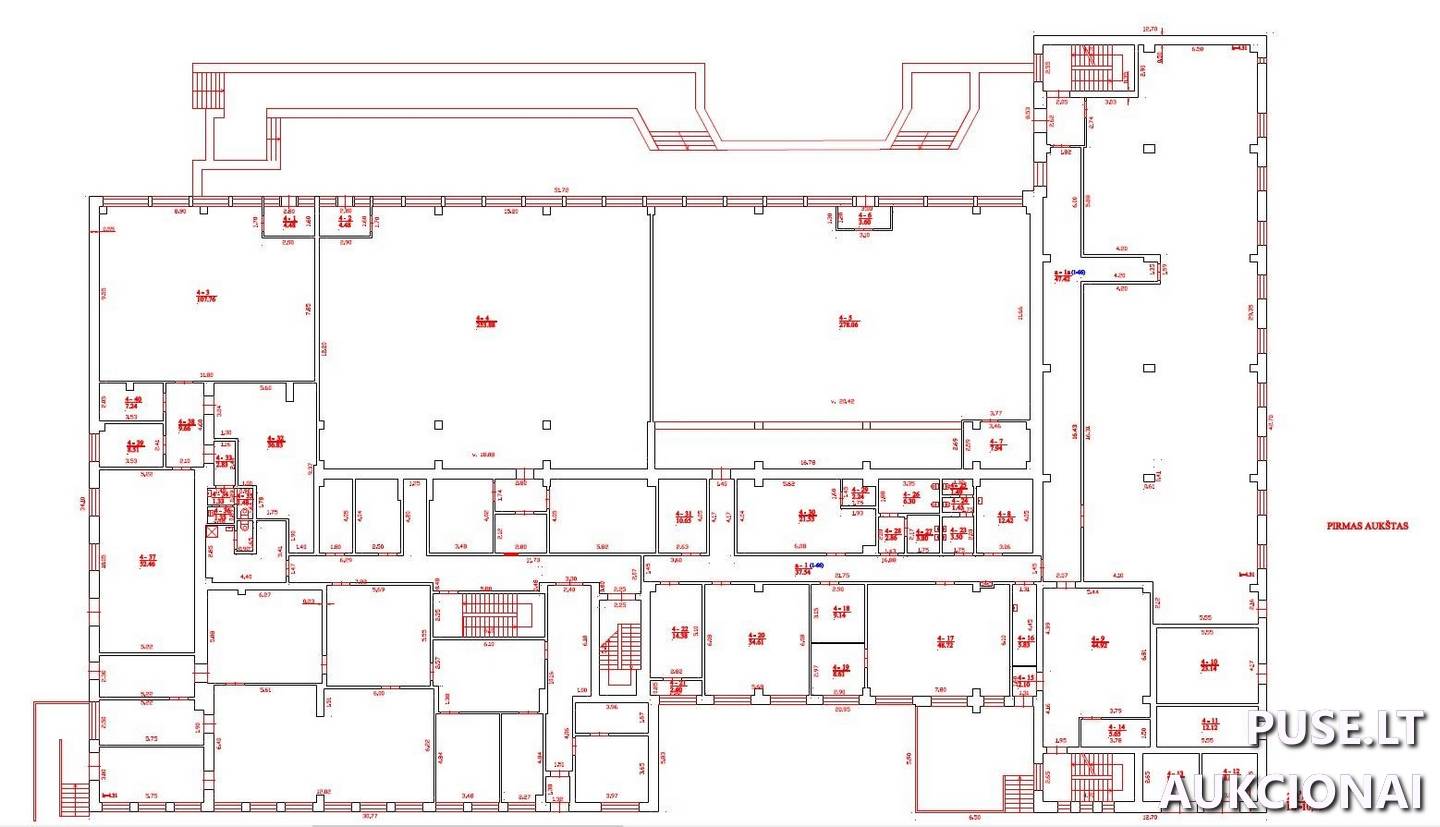 Administracinės patalpos (patalpa Nr.4) Patalpos/Butai V. Kudirkos g. 39, 66120 Druskininkai, Druskininkų sav. 4