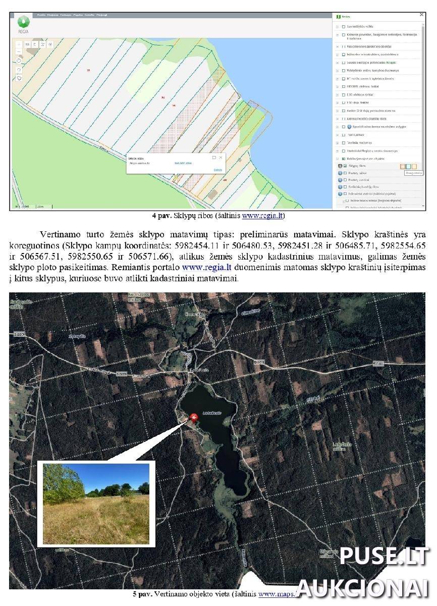Žemės sklypas Sklypai Latežeris, Viečiūnų sen., Druskininkų sav. 2