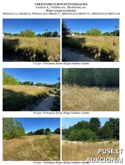 Žemės sklypas Druskininkų sav. Latežerio kaime 0.08 ha su ežero pakrante, 4400 EUR