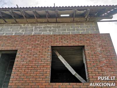 Nebaigtas statyti gyvenamasis namas Klaipėdos rajone, Kulių seniūnijoje, 28918 EUR