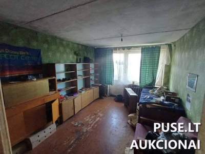 Mažas 33.59 kv.m. butas su rūsiu Radviliškio rajone, Pakiršinio kaime, pradinė kaina 1100 EUR