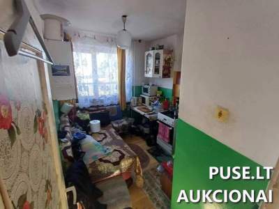 Parduodamas butas Radviliškio r., Pakiršinio k., Draugystės g. 5-14, pradinė kaina 1300 EUR