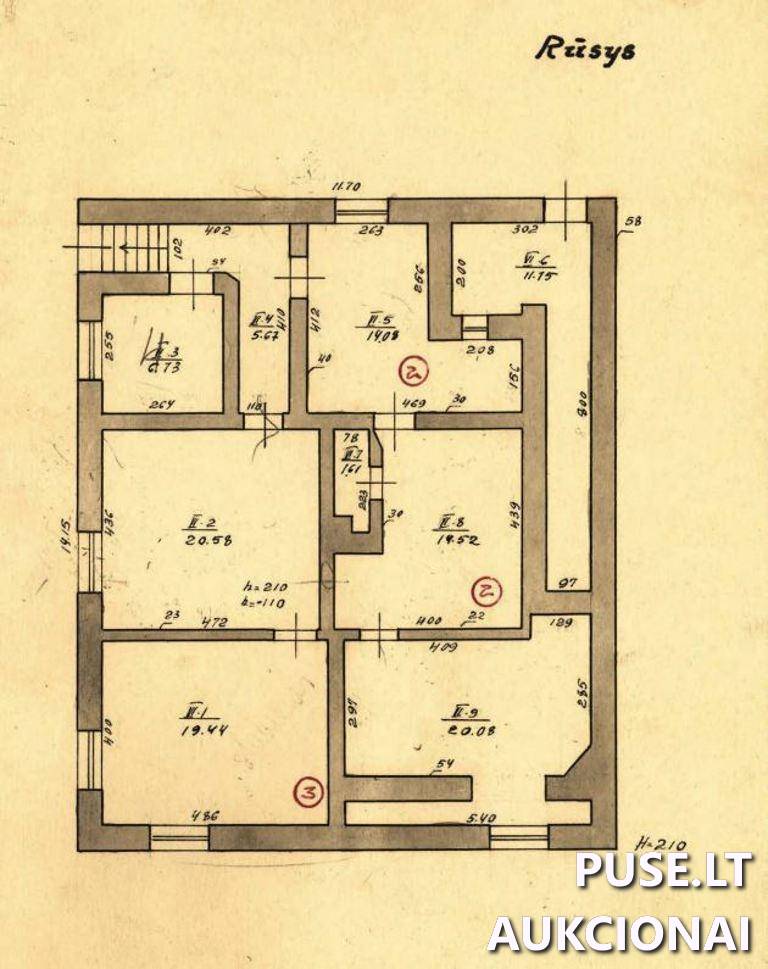 Butas Patalpos/Butai Vilniaus g. 48, 84166 Joniškis, Joniškio sen., Joniškio r. sav. 1