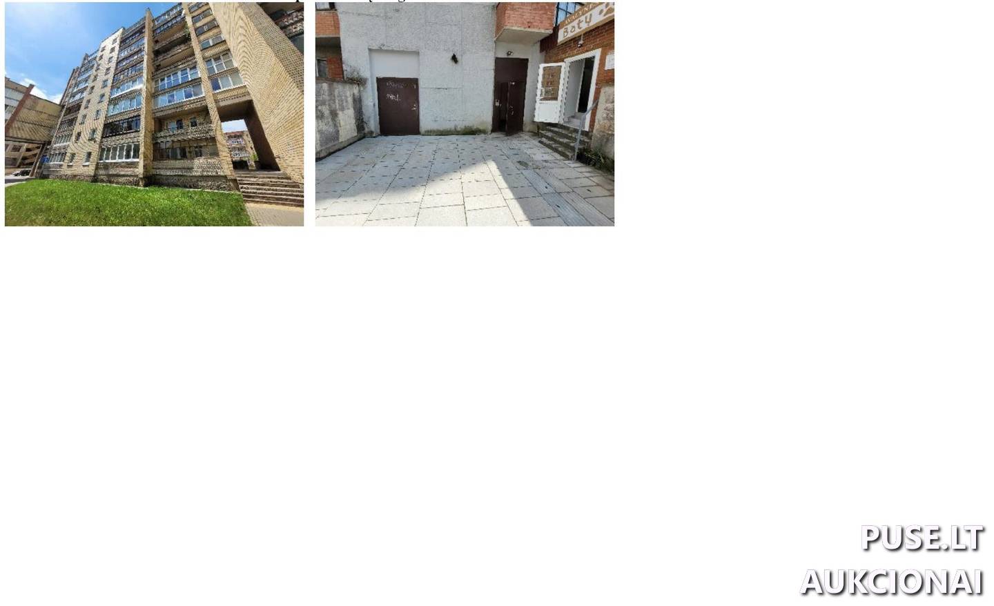 Butas Patalpos/Butai Sedulinos al. 4, 31126 Visaginas, Visagino sav. 1