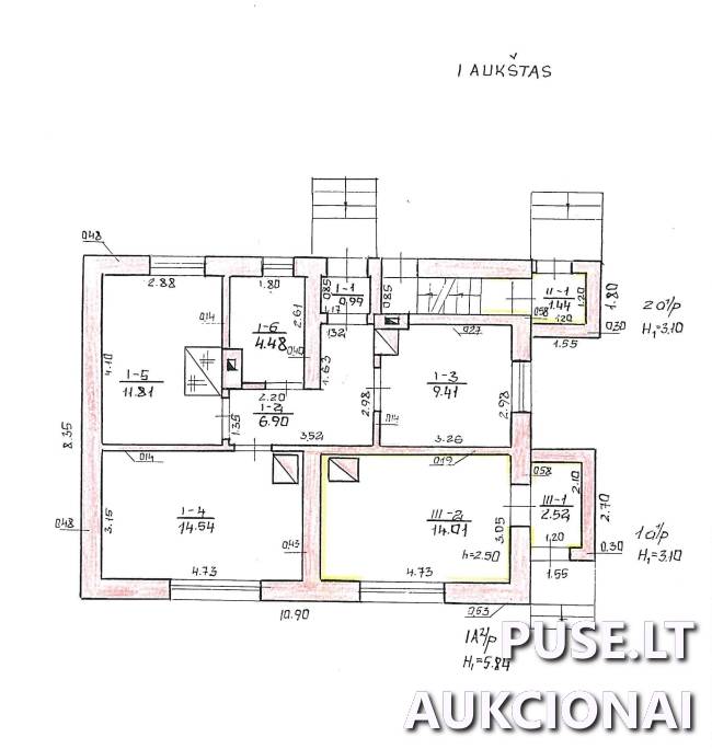 Gyvenamasis namas Pastatai Pamiškės g. 2, 69469 Smalinyčia, Sasnavos sen., Marijampolės sav. 5