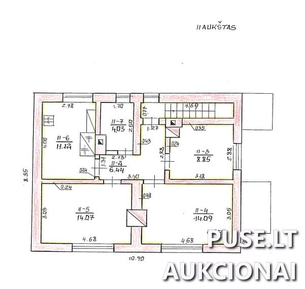 Gyvenamasis namas Pastatai Pamiškės g. 2, 69469 Smalinyčia, Sasnavos sen., Marijampolės sav. 6