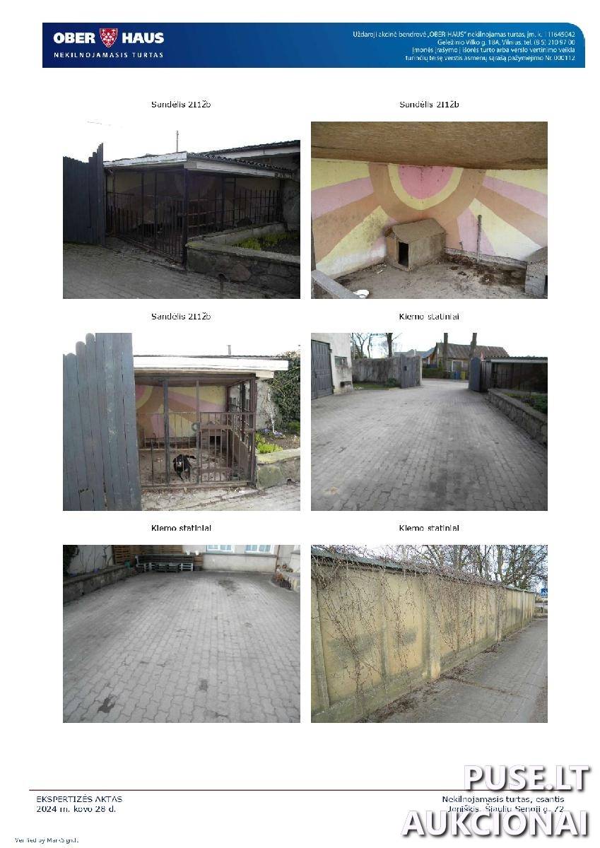 Kavinė-baras su gyvenamosiomis patalpomis Pastatai Šiaulių Senoji g. 72, 84170 Joniškis, Joniškio sen., Joniškio r. sav. 1
