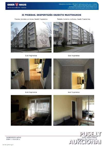 Parduodamas 1/2 buto dalis Mažeikiuose, Žemaitijos g. 9, pradinė kaina 11000 EUR