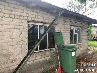 13/100 Garažo dalies aukcionas Druskininkų sav. Leipalingyje pradinė kaina 2200 EUR