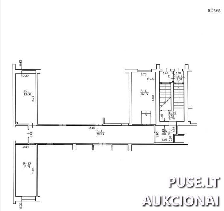 Administracinės patalpos Patalpos/Butai Algirdo g. 31, 03219 Vilnius, Vilniaus m. sav. 1