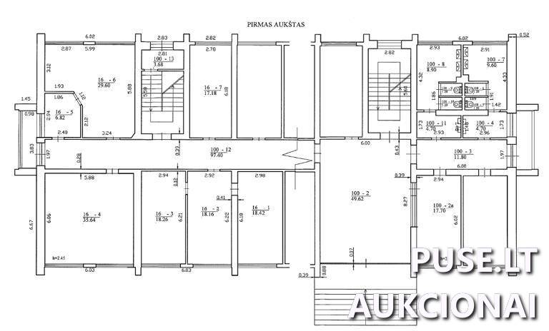Administracinės patalpos Patalpos/Butai Algirdo g. 31, 03219 Vilnius, Vilniaus m. sav. 7