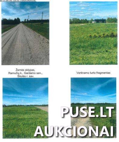 Žemės sklypas Sklypai Ramučiai, Gardamo sen., Šilutės r. sav. 1