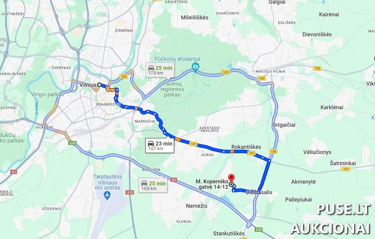 Žemės sklypas Sklypai Didžiasalio g., Didžiasalis, Nemėžio sen., Vilniaus r. sav. 1
