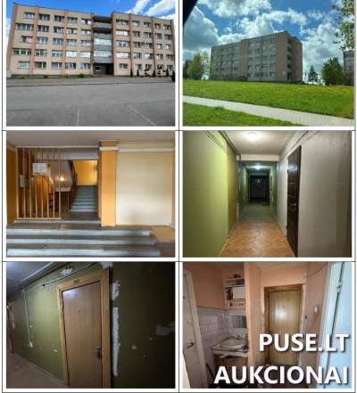 2/3 dalis buto su rūsiu Kelmėje, J. Janonio g. 13, pradinė kaina 9360 EUR