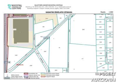 Parduodamas žemės sklypas Vilniuje Melkio g. 9, pradinė kaina 480000 EUR, 0.9636 dalis