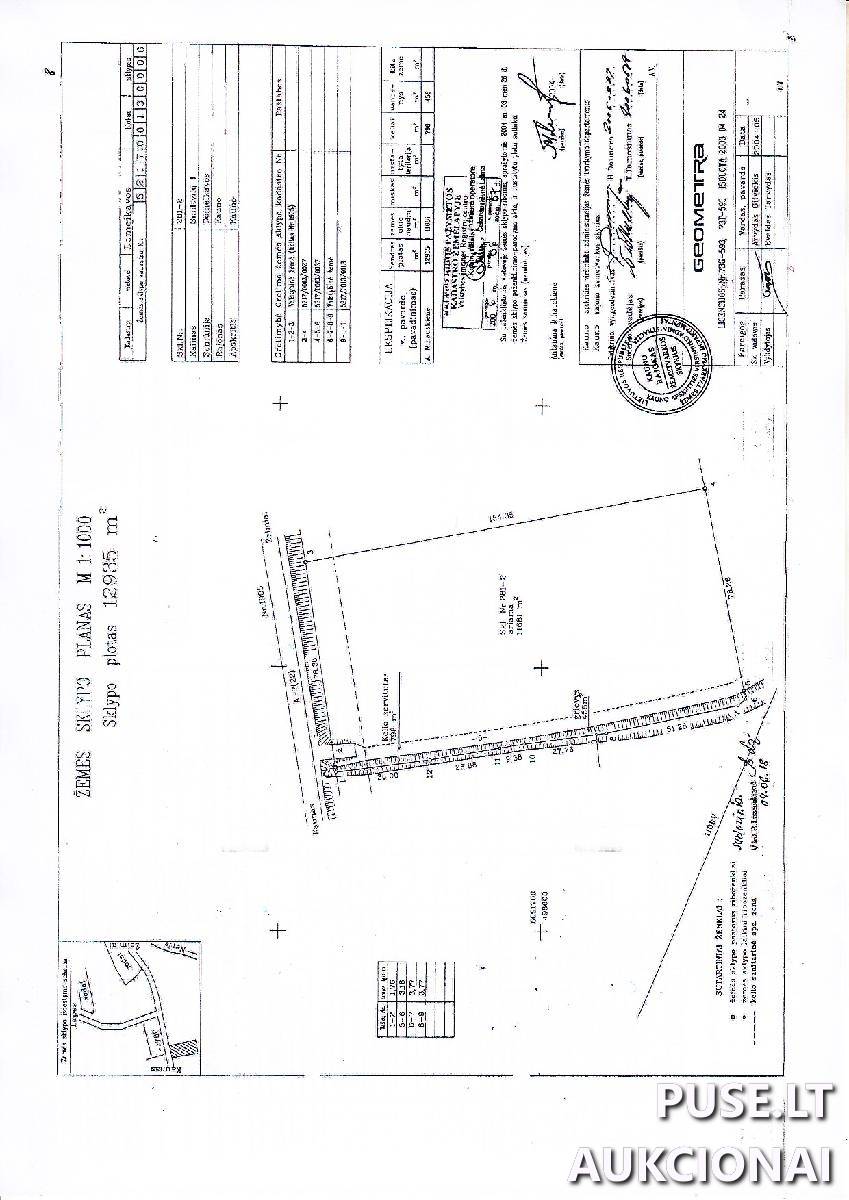 Žemės sklypas Sklypai Voverių g. 4, 54440 Smiltynai I, Domeikavos sen., Kauno r. sav. 2