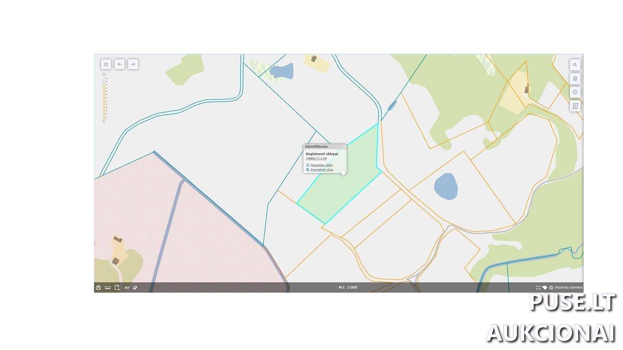 Žemės sklypas Sklypai Viešvėnai II, Viešvėnų sen., Telšių r. sav. 1