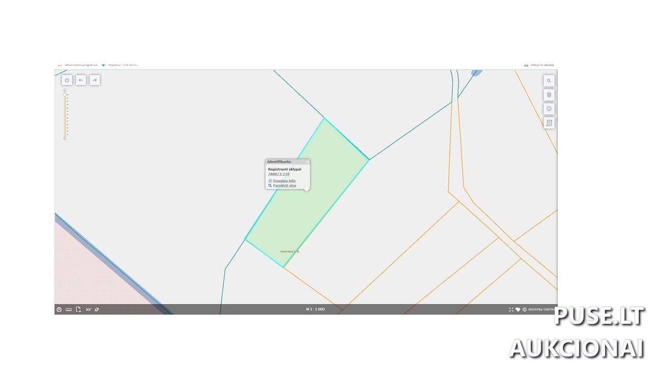 Žemės sklypas Sklypai Viešvėnai II, Viešvėnų sen., Telšių r. sav. 1