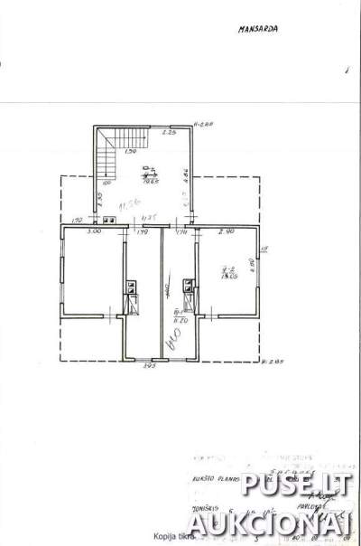 Parduodamas 1 kambario butas Joniškyje, Žagarės g. 30, pradinė kaina 1910 EUR