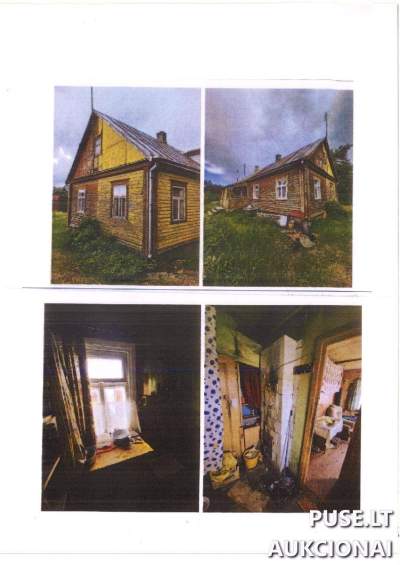 Mažas 1 kambario butas Anykščiuose, J. Biliūno g. 89, pradinė kaina 4566 EUR