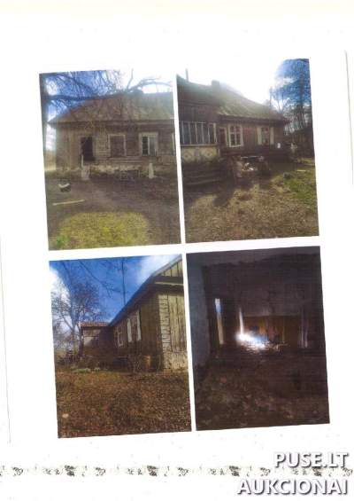 1 Kambario Butas Anykščių rajone, Jakšiškio kaime, Dvaro g. 14, pradinė kaina 913 EUR