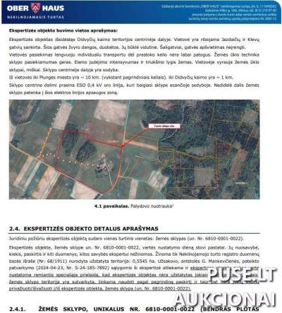 Žemės sklypas su gyvenamuoju namu Didvyčių kaime, Plungės rajone, 72000 EUR