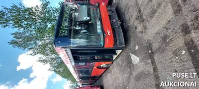 Autobusas MAN NG 313 parduodamas aukcione Vilniuje pradine kaina 2224 EUR