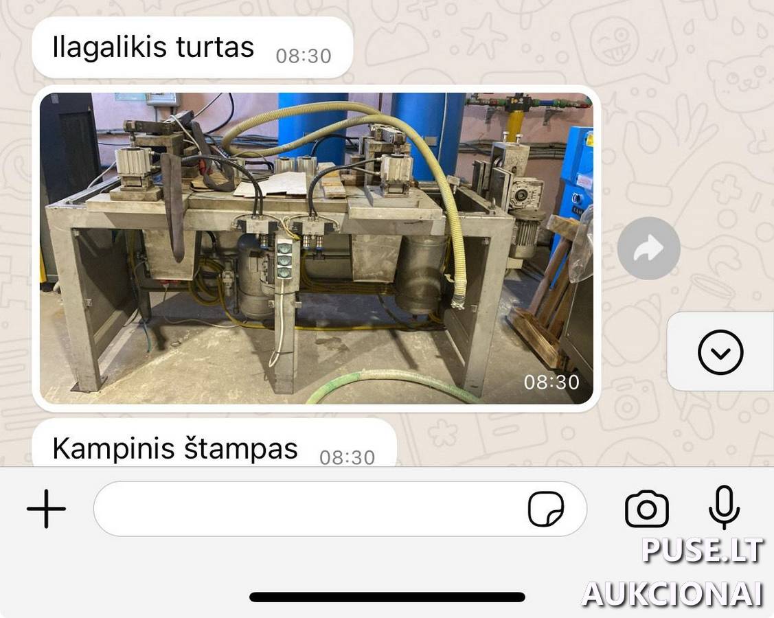 Parduodamas LUAB "K-UNI Baltic" turtas komplekse Kitas turtas 13