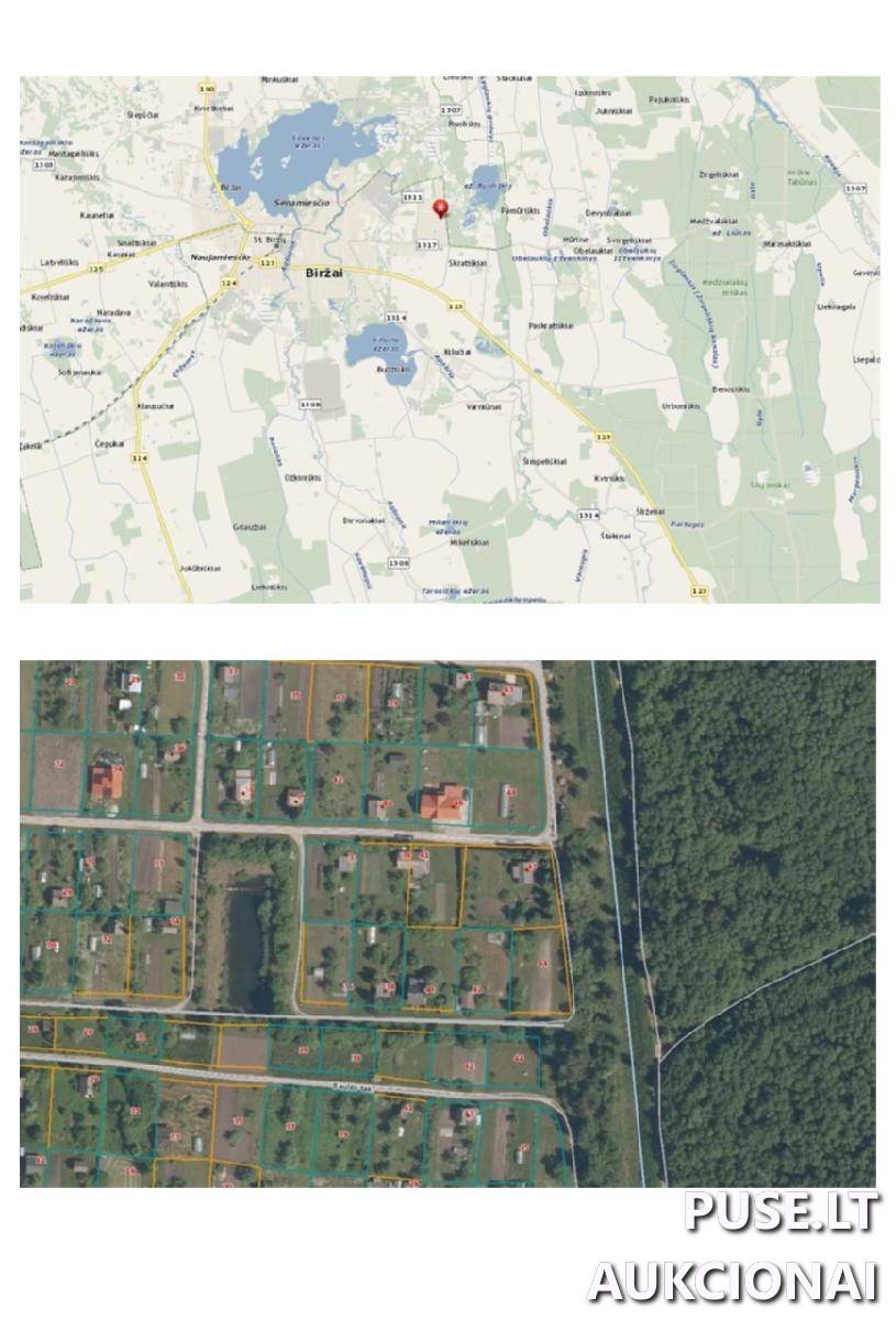Žemės sklypas Sklypai Gėlių tak. 37, 41165 Biržai, Biržų miesto sen., Biržų r. sav. 1