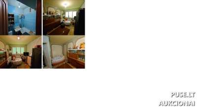 Parduodama 1/3 buto dalis Kaune, V. Krėvės pr. 91, pradinė kaina 13600 EUR