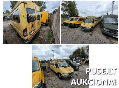 Autobuso Mercedes Benz Sprinter-311 aukcionas Pakruojo rajone nuo 1800 EUR