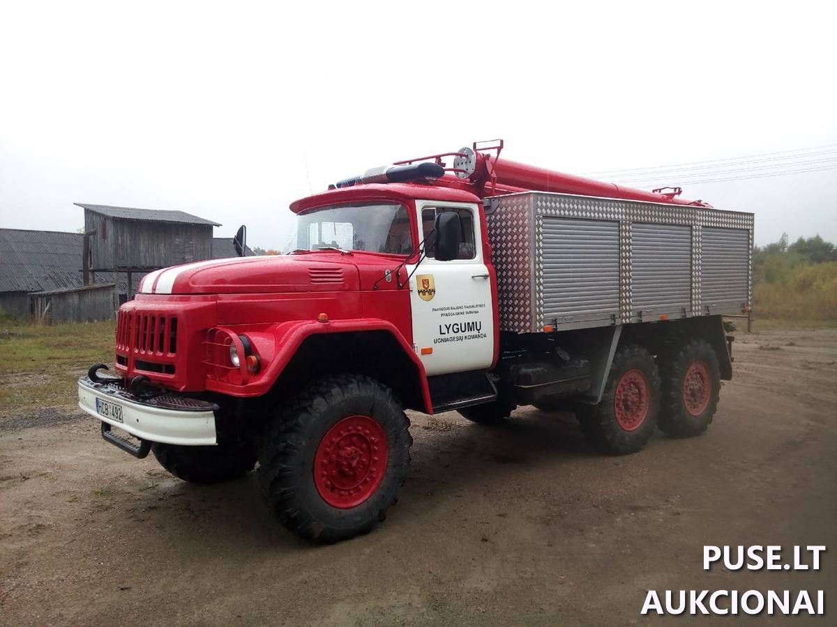 Gaisrinis automobilis ZIL 131 Neklasifikuota 2