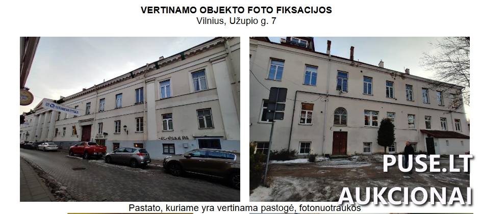Neįrengta pastogė Patalpos/Butai Užupio g. 7, 01200 Vilnius, Vilniaus m. sav. 2