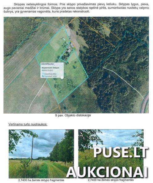 Žemės sklypas Sklypai Bilšiai, Giedraičių sen., Molėtų r. sav. 2