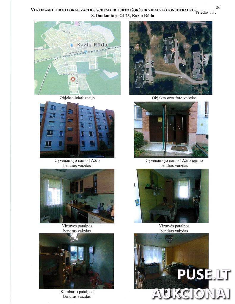 Butas Patalpos/Butai S. Daukanto g. 24, 69433 Kazlų Rūda, Kazlų Rūdos sav. 2