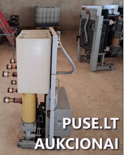 6 ir 10 kV skirstyklų narvelių laužas, pradinė kaina 13550 EUR, galimybė įsigyti 32 t. vario ir plieno