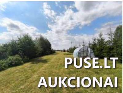 Žemės sklypas Marijampolės savivaldybėje, Mokolų kaime, Ąžuolų g. 59, pradinė kaina 24800 EUR