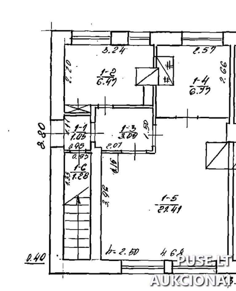 Butas Patalpos/Butai Ievų g. 8, 80101 Eimučiai, Kairių sen., Šiaulių r. sav. 14