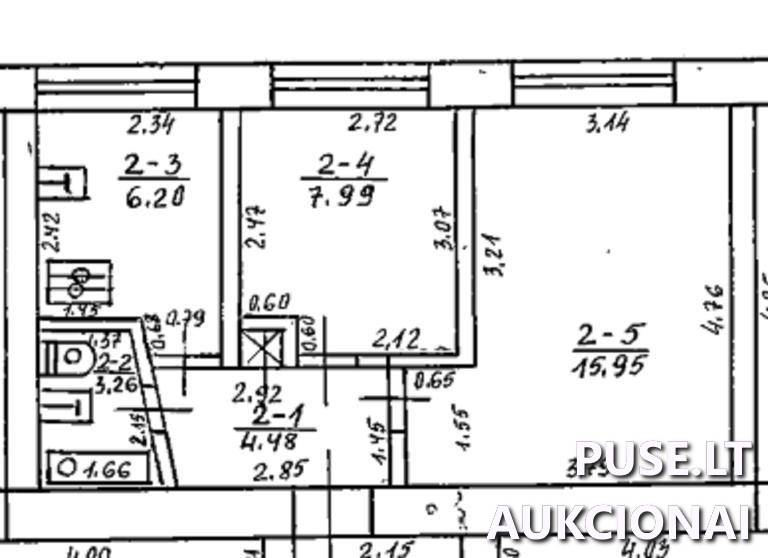 Butas Patalpos/Butai Kaimynų g. 7, 82296 Pakiršinys, Baisogalos sen., Radviliškio r. sav. 1