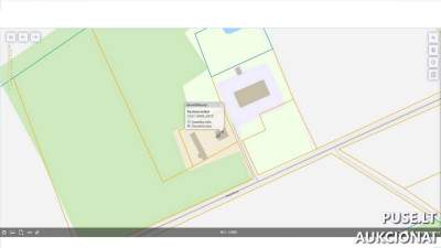 Parduodama 38/300 dalis gyvenamojo namo Radviliškio rajone, Vaidulių kaime, pradinė kaina 768 EUR