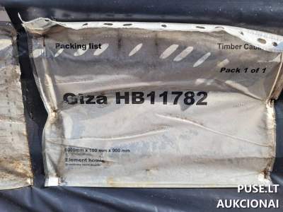 21 Tonos medinių surenkamų statinių aukcionas Vilniuje, pradinė kaina 2796 EUR