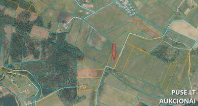 Žemės sklypas Plungės rajone, Užlieknių kaime, 11040 EUR pradinė kaina