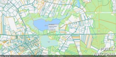 Parduodamas 2.04 ha žemės ūkio paskirties sklypas Klaipėdos rajone, Kapstatuose, pradinė kaina 844 EUR