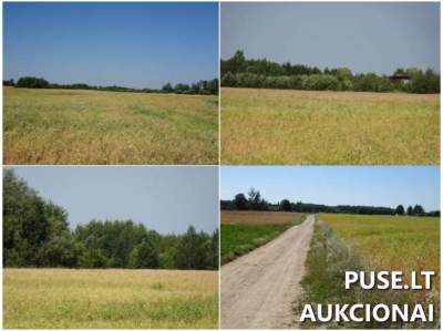 Žemės sklypas Kauno rajone, Bijūnų kaime, pradinė kaina 3200 EUR