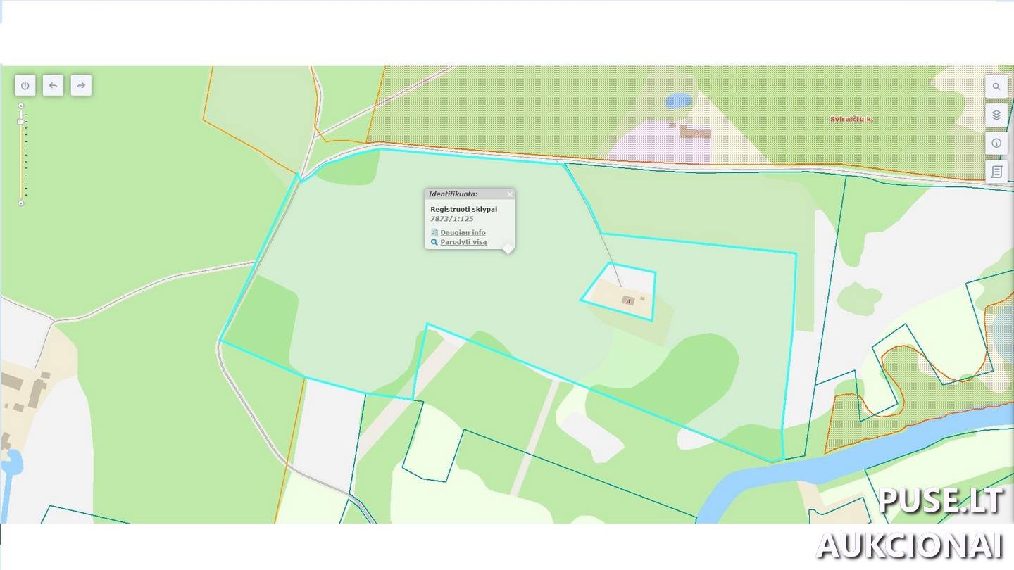 Žemės sklypas Sklypai Sviraičiai, Tryškių sen., Telšių r. sav. 2