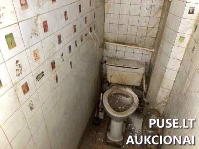 Parduodamas butas Ignalinos r. k., Didžiasalyje, Agarinio g. 7, 77.89 kv.m, pradinė kaina 1100 EUR